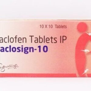 Baclofen Baclosign 10mg