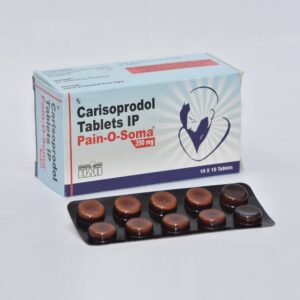 Pain O Soma 350mg – Carisoprodol
